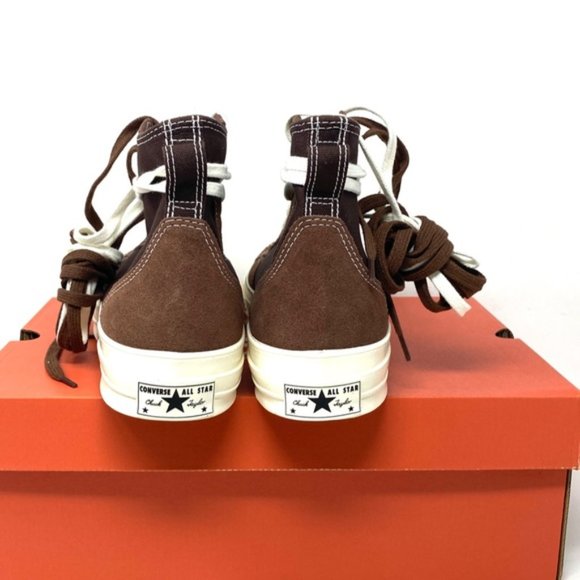 Converse Chuck 70 Canvas Suede Dark Root Casual Sneakers Men Skate Shoes 173196C - Picture 6 of 9